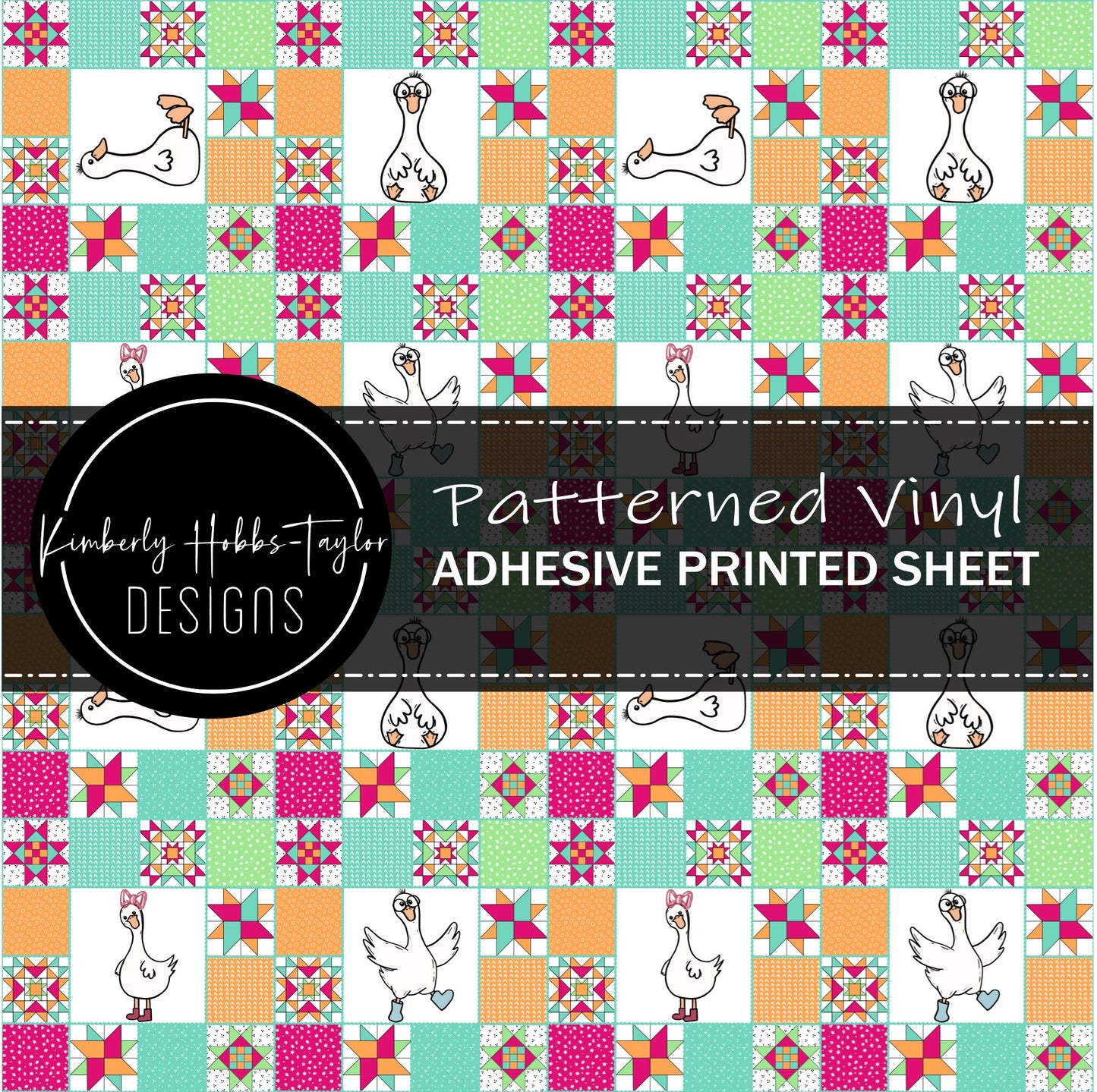 Silly Goose Patchwork vinyl
