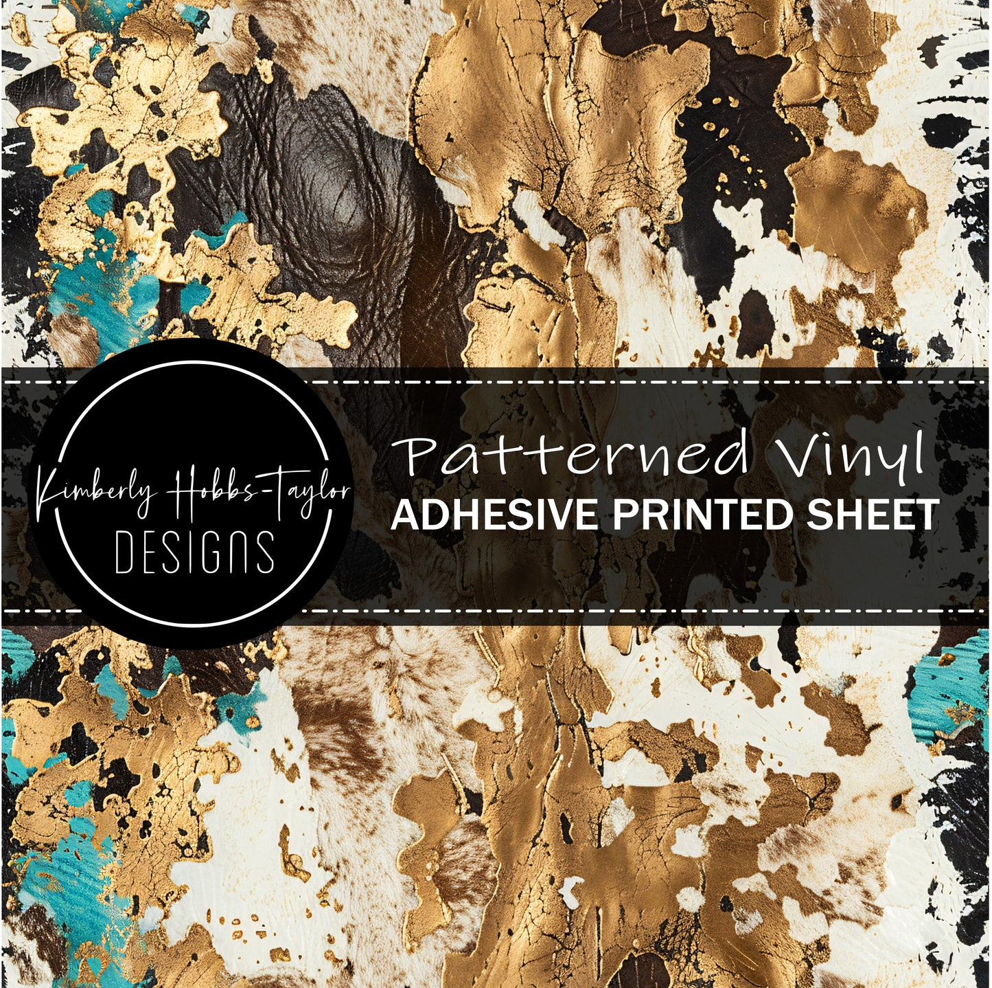 Cowhide Collage C vinyl