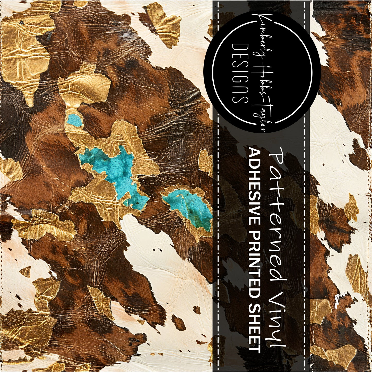 Cowhide Collage G vinyl