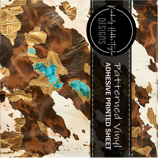 Cowhide Collage G vinyl