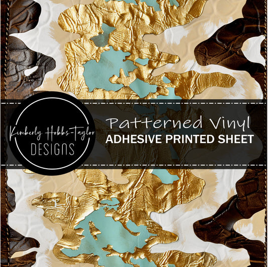 Cowhide Collage K vinyl