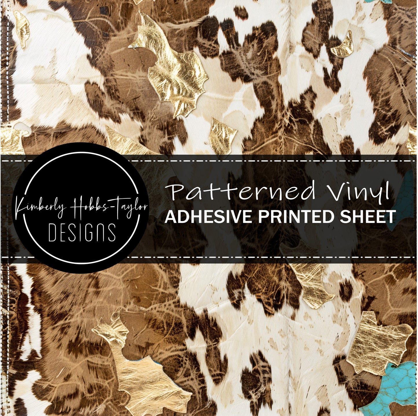 Cowhide Collage N vinyl