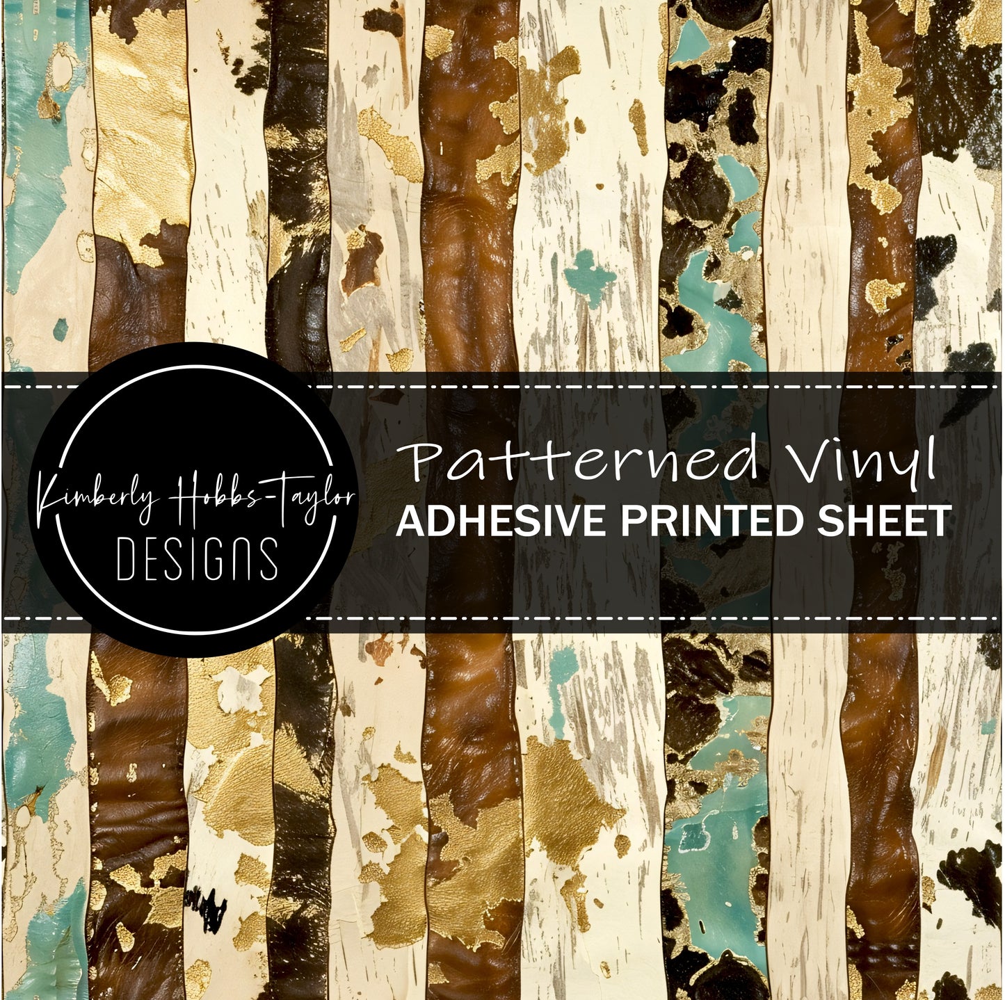 Cowhide Collage P vinyl