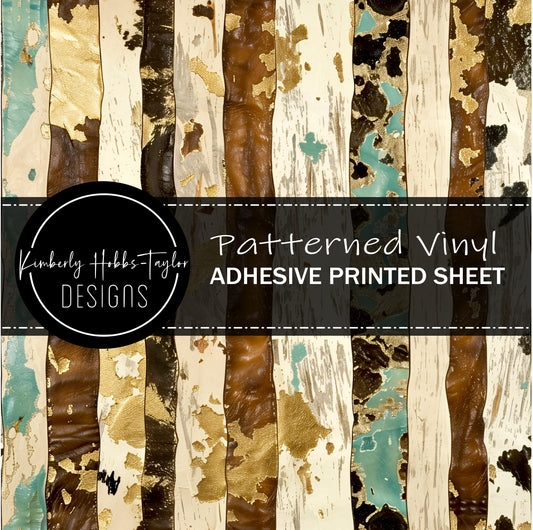Cowhide Collage P vinyl