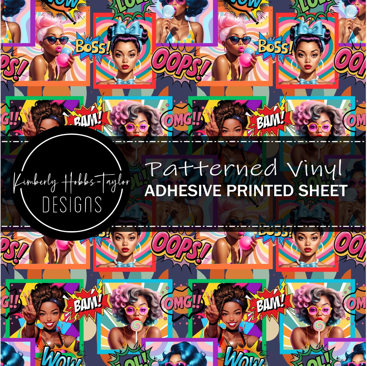 Sassy Sisters - Pop Art Mashup vinyl