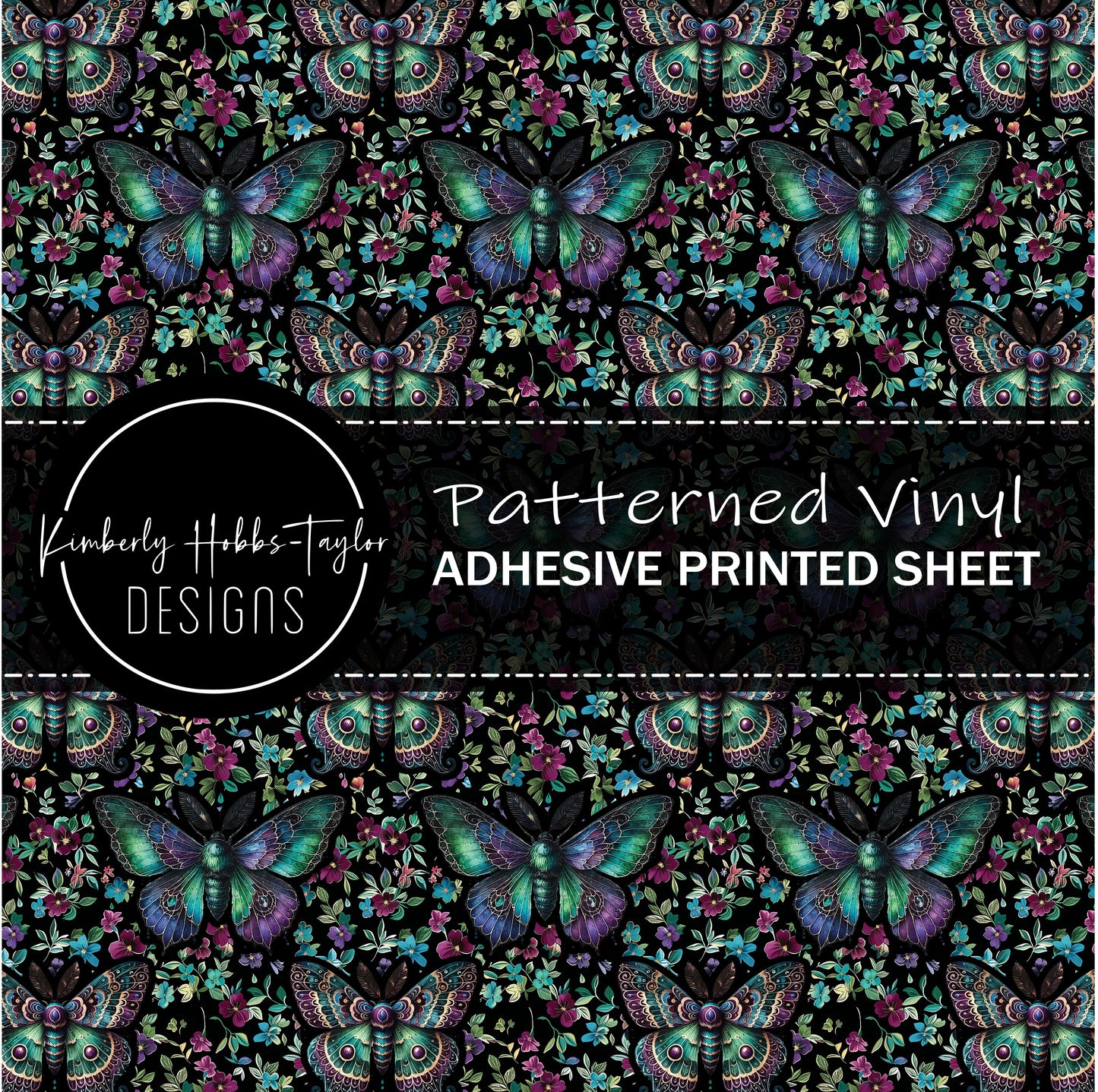 Colorful Moths vinyl