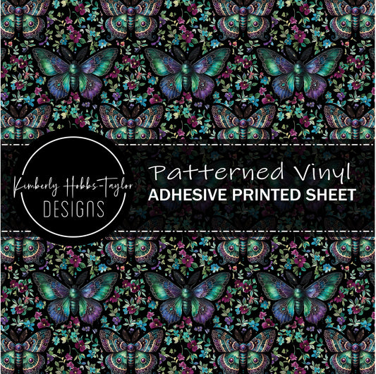 Colorful Moths vinyl