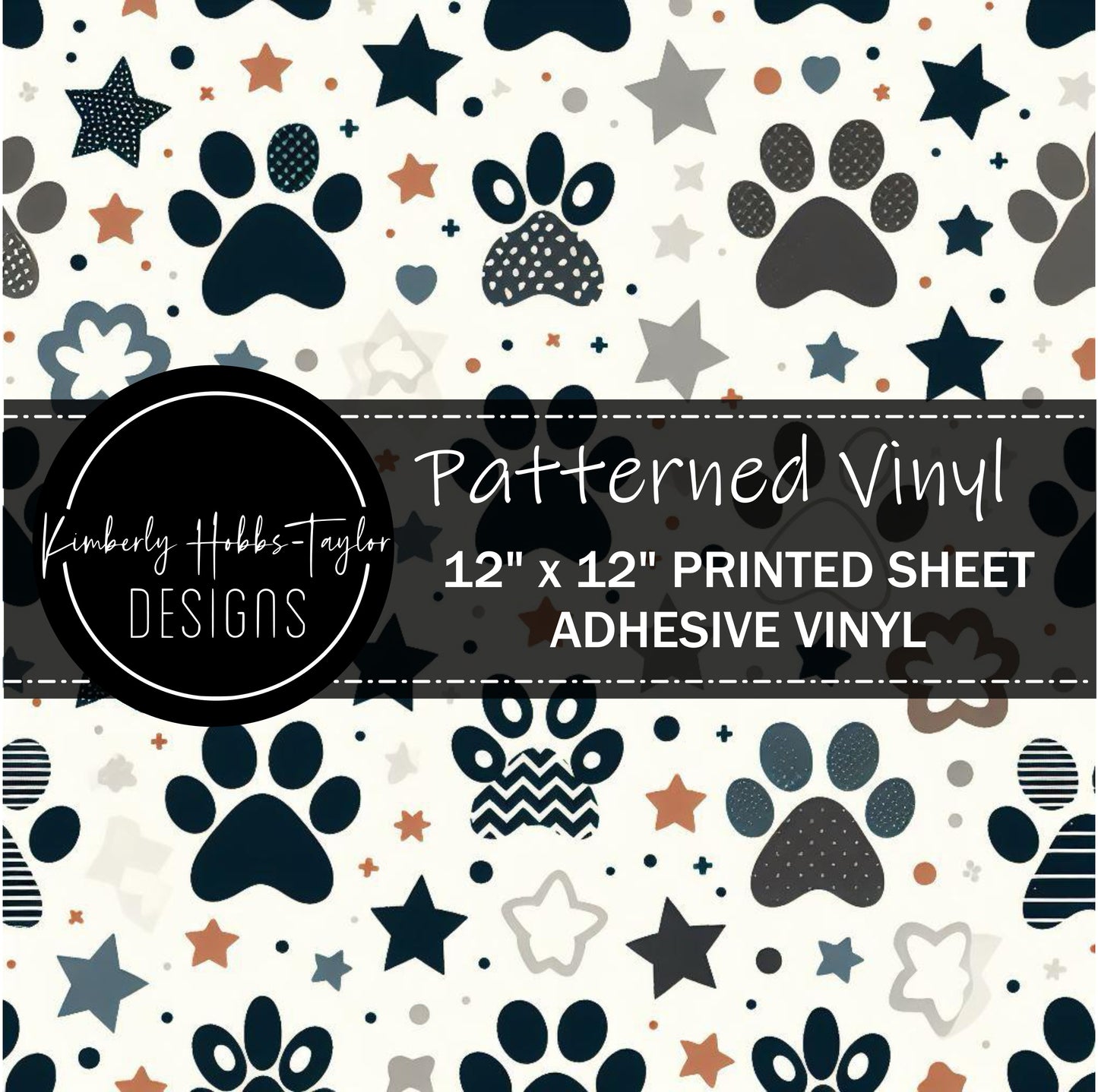 Patriotic Paws vinyl