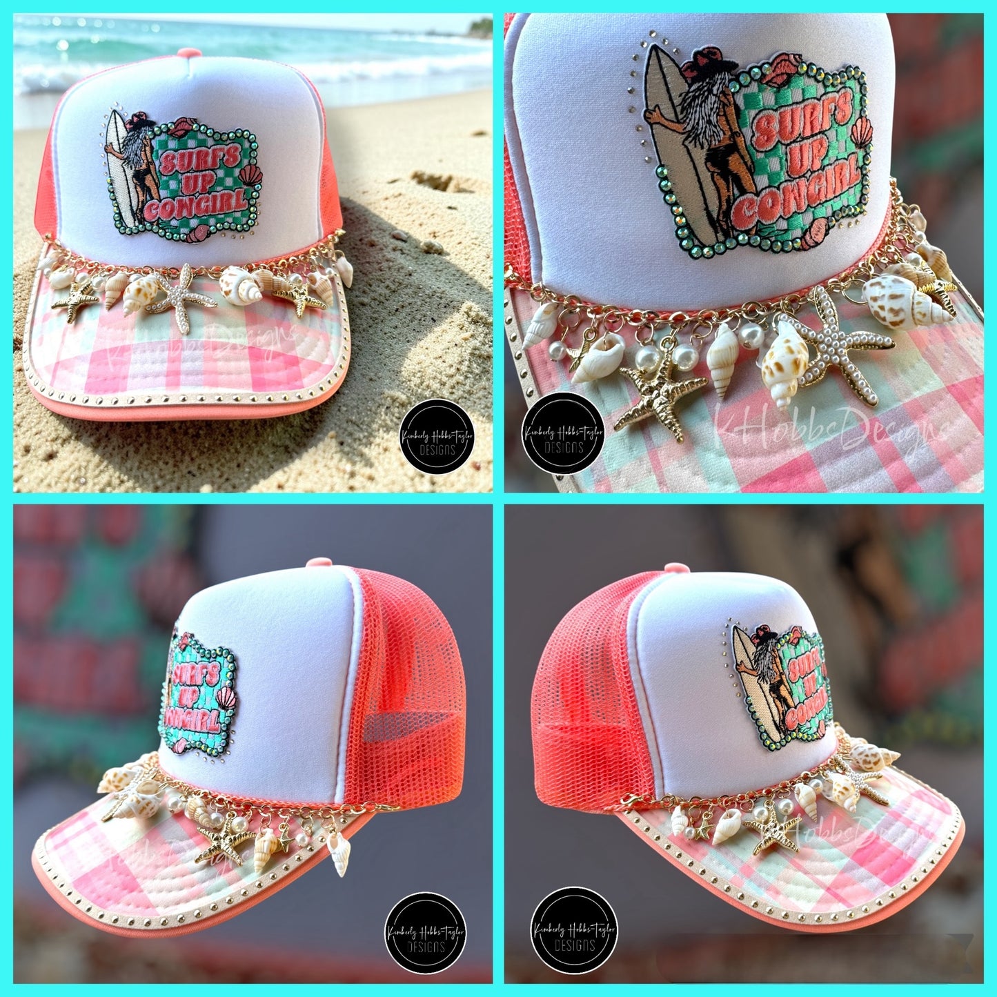 Surfs Up Cowgirl Trucker Hat