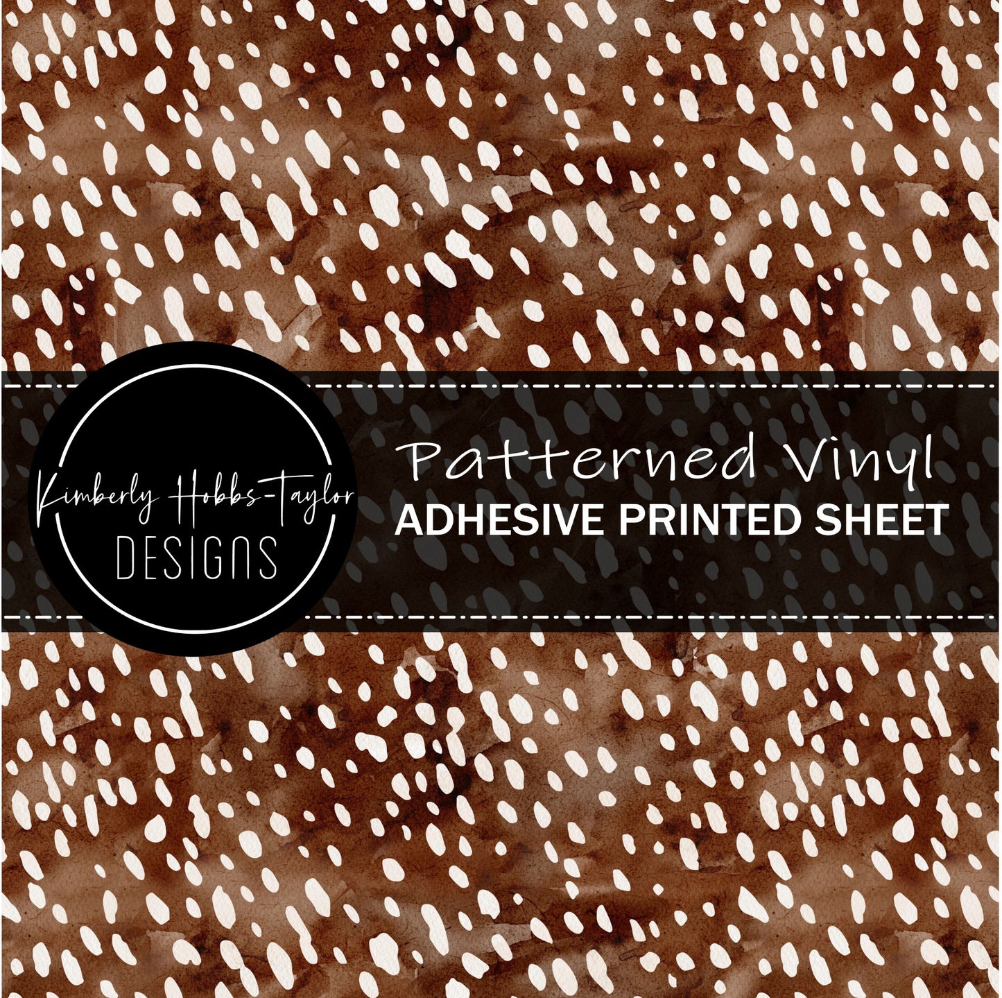 Animal Print - Deer - Adhesive Vinyl