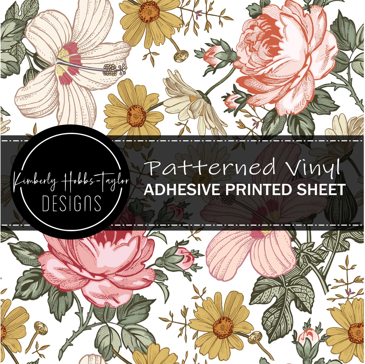 Spring Florals B vinyl