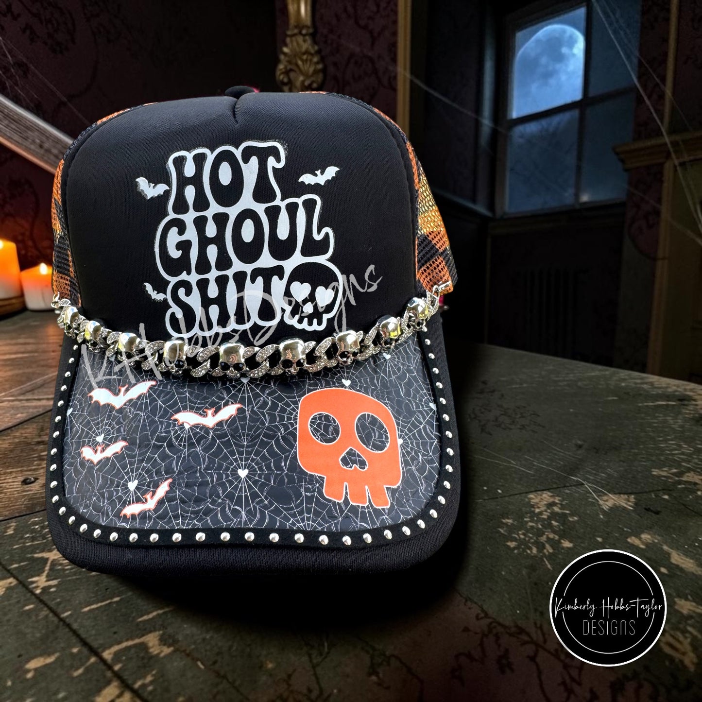 DTF Hat Transfer - Hot Ghoul Shit