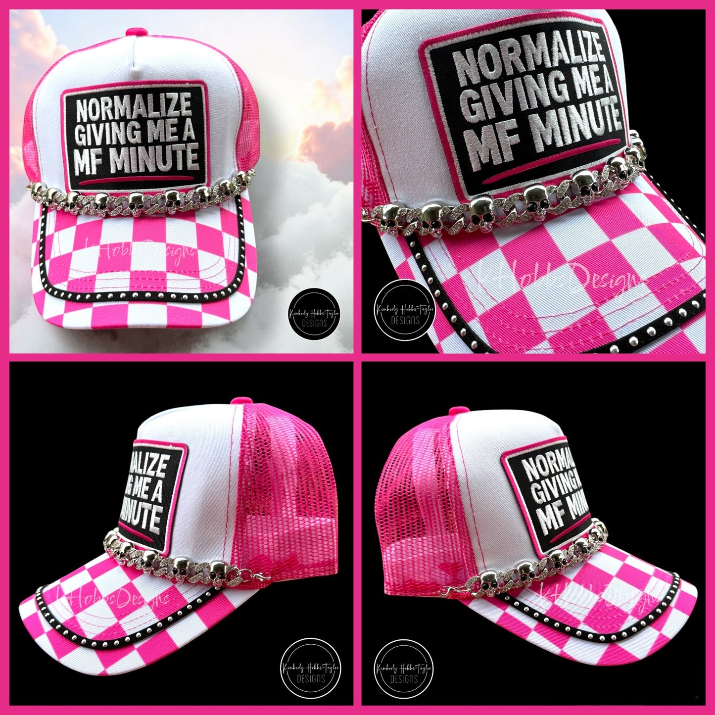Normalize Giving Me a MF Minute Canvas Hat