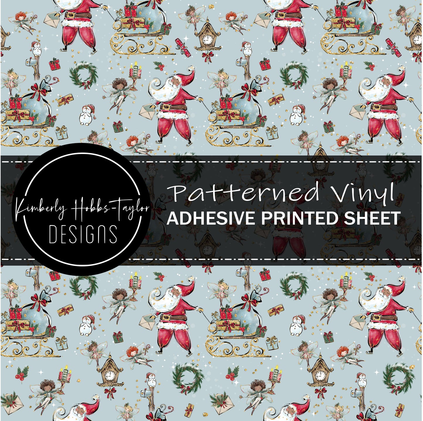 Dark Tone Santa and Fairy vinyl