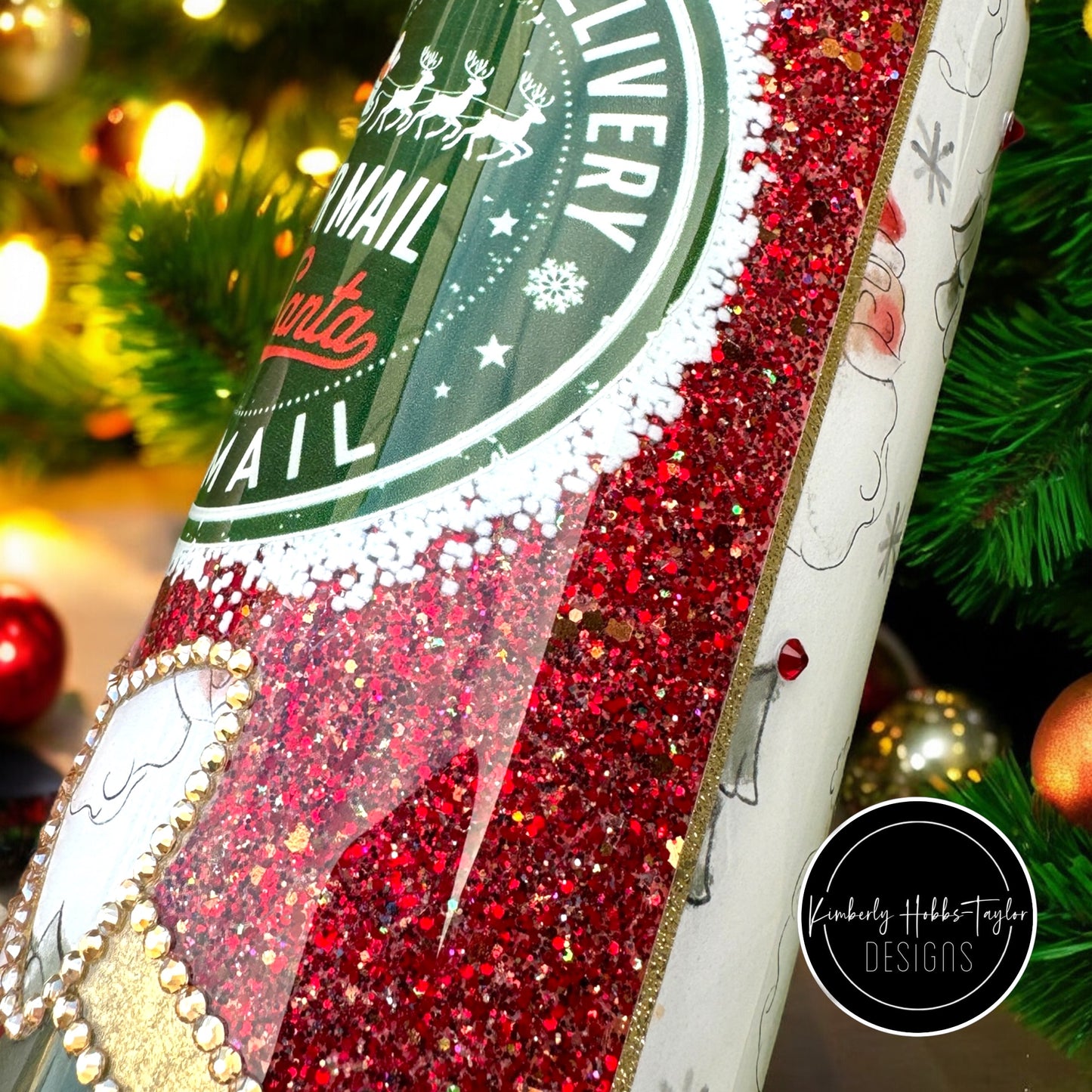 North Pole Santa Tumbler