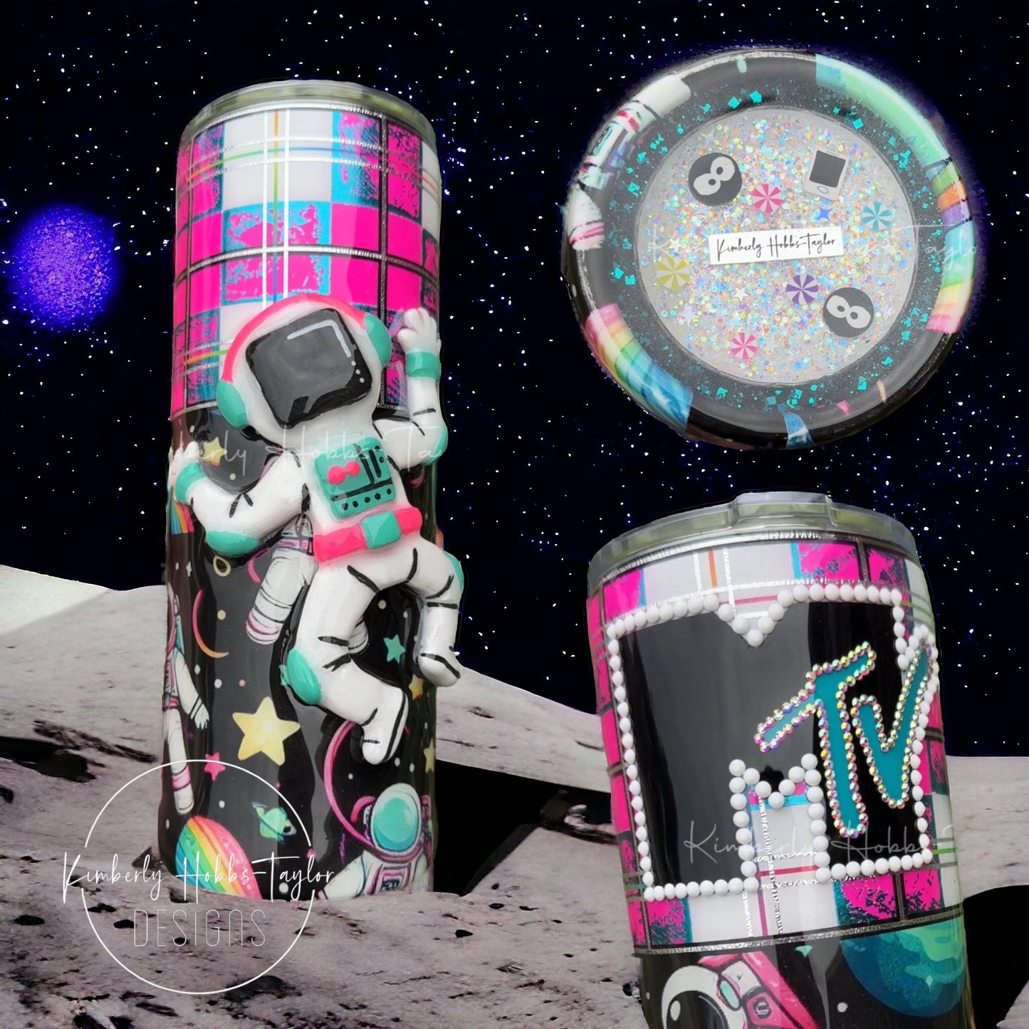 3D Sculpted Astronaut Tumbler - 24oz