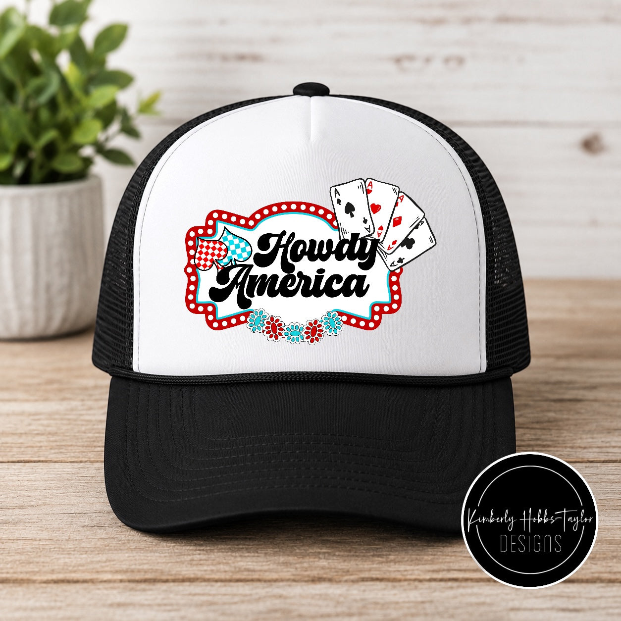 DTF Hat Transfer - Howdy America