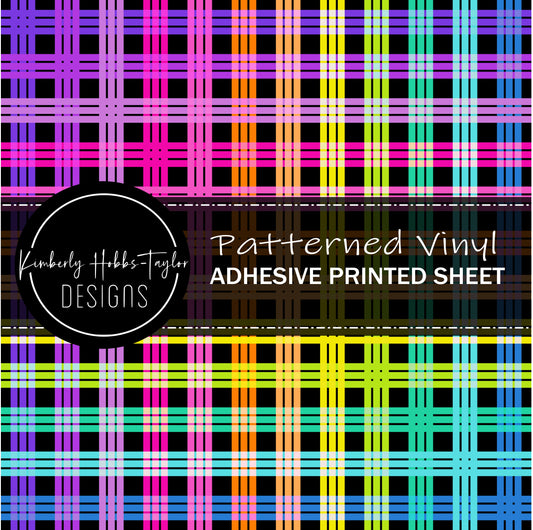 Bright Plaid vinyl