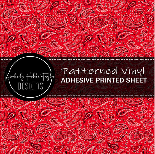 Pretty Paisley - Thin Red vinyl