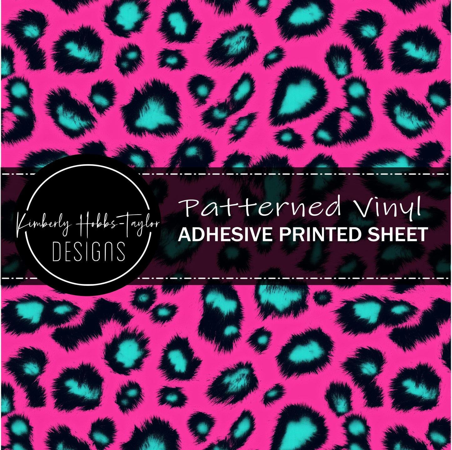 Animal Print - Neon Leopard vinyl