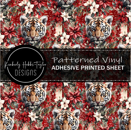 Floral Tigers vinyl
