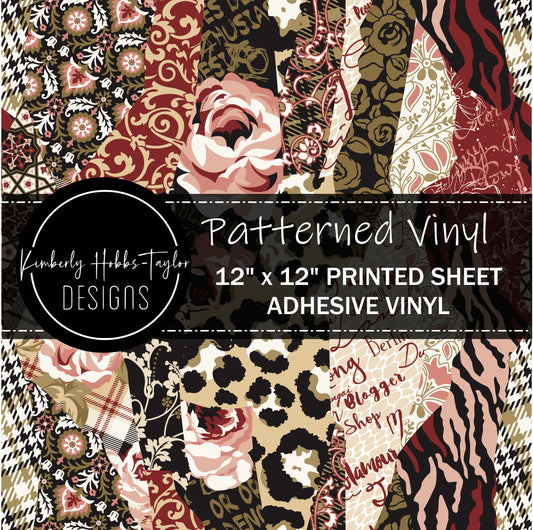 Floral Mashup vinyl