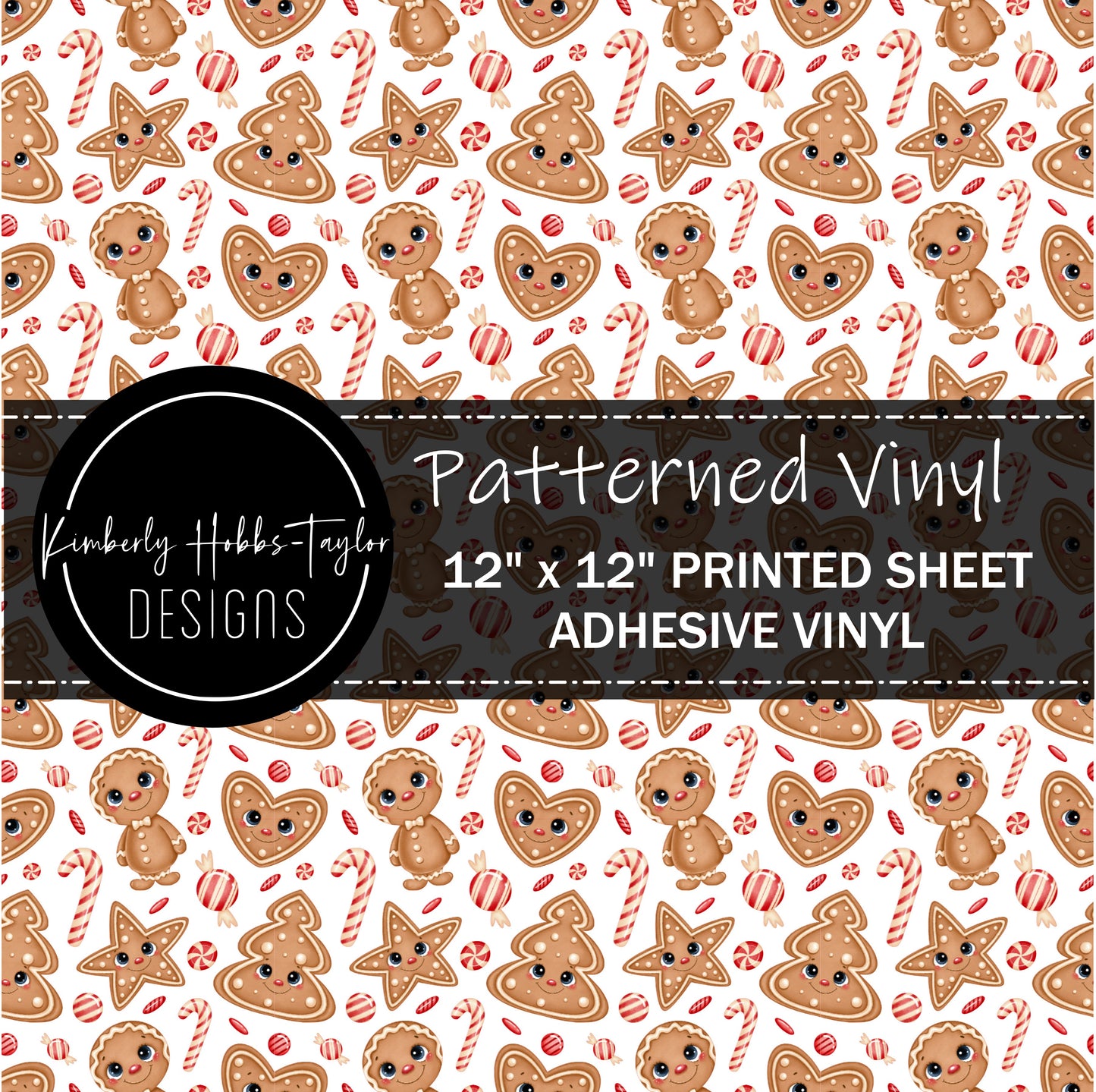 Gingerbread and Candy Canes vinyl