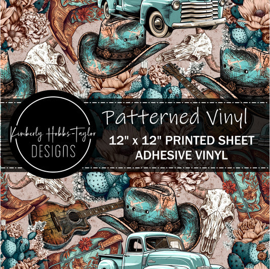 Honky Tonk Turquoise vinyl