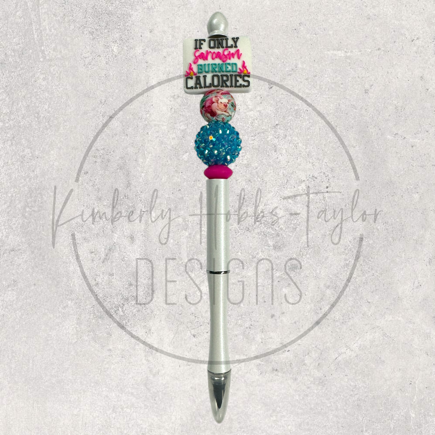 Beadable Infinity Pencil with Eraser