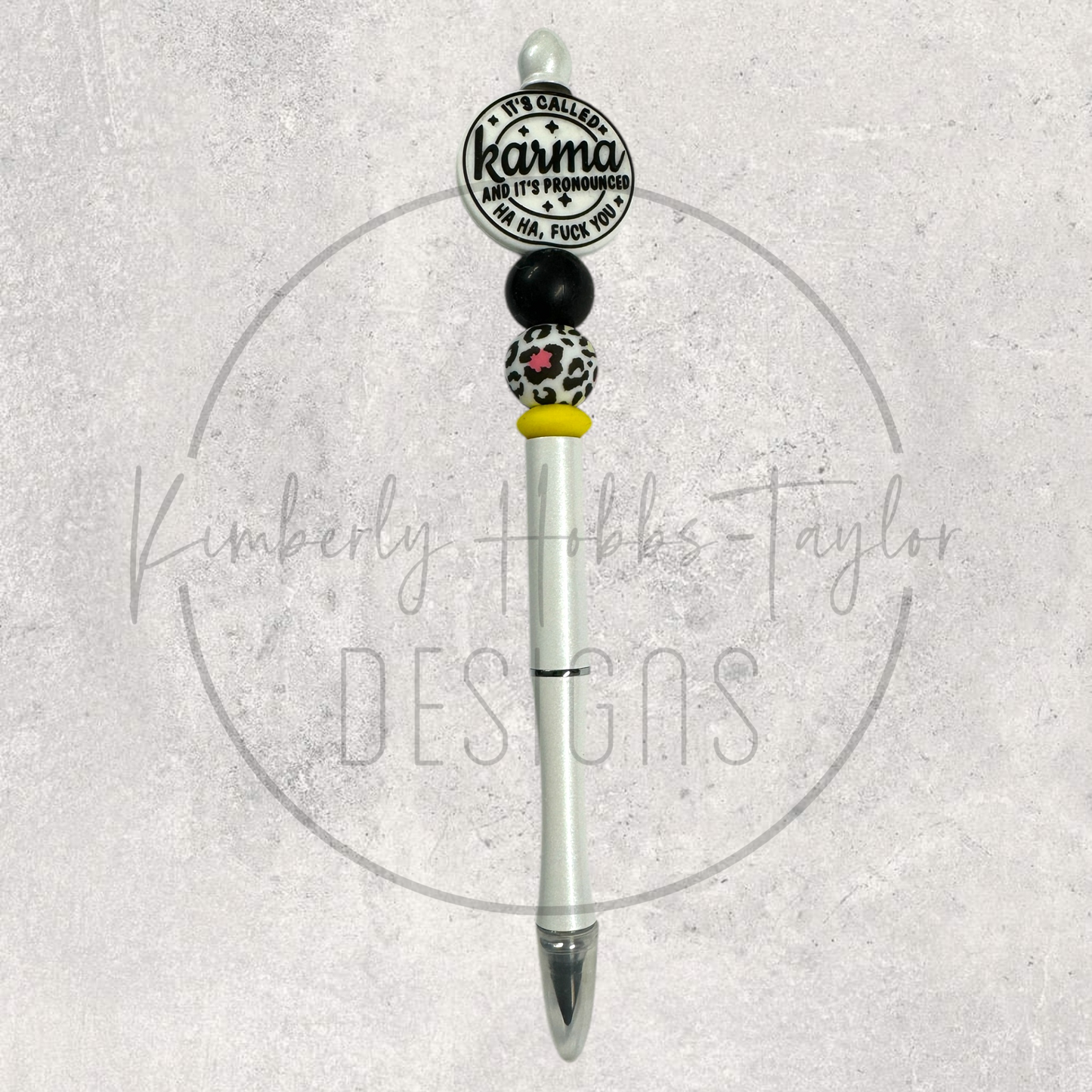 Beadable Infinity Pencil with Eraser