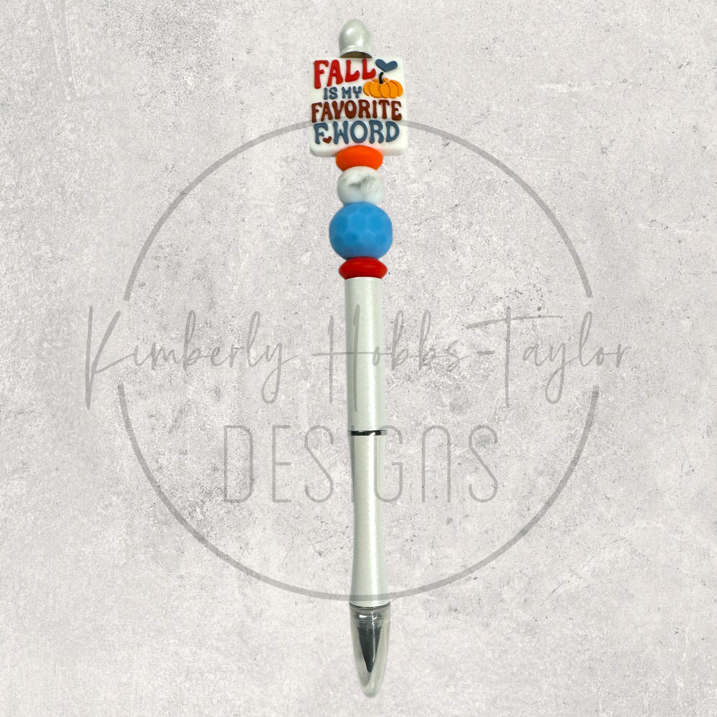 Beadable Infinity Pencil with Eraser