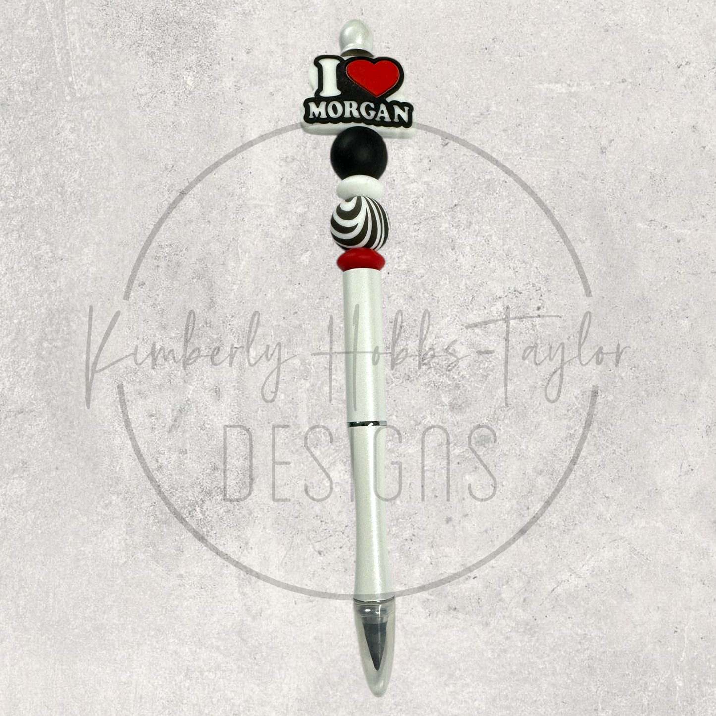 Beadable Infinity Pencil with Eraser