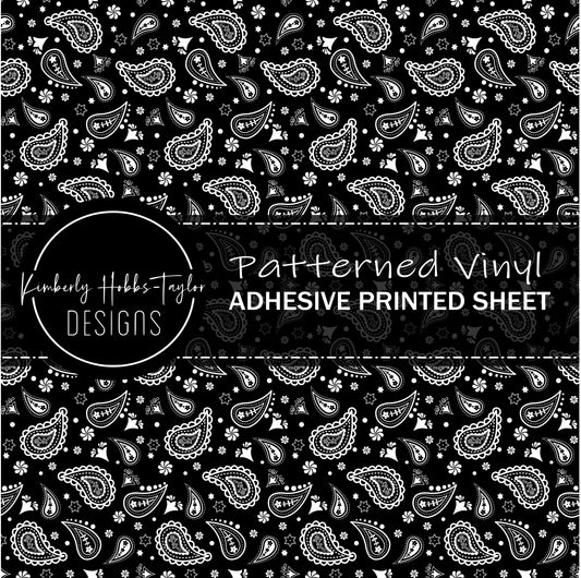 Pretty Paisley - Thick Black vinyl