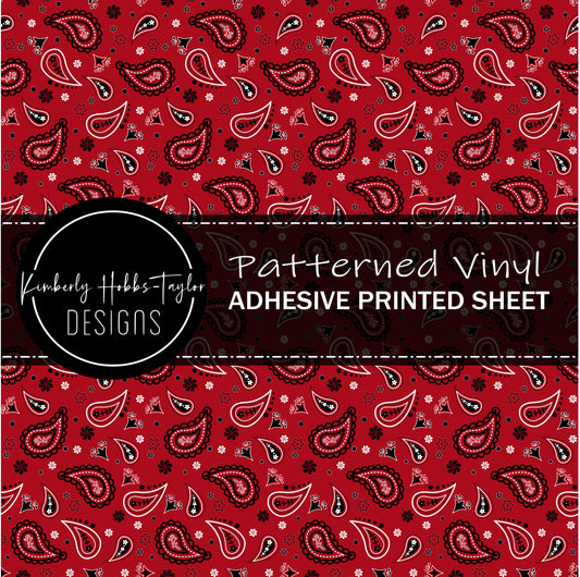 Pretty Paisley - Thick Red vinyl