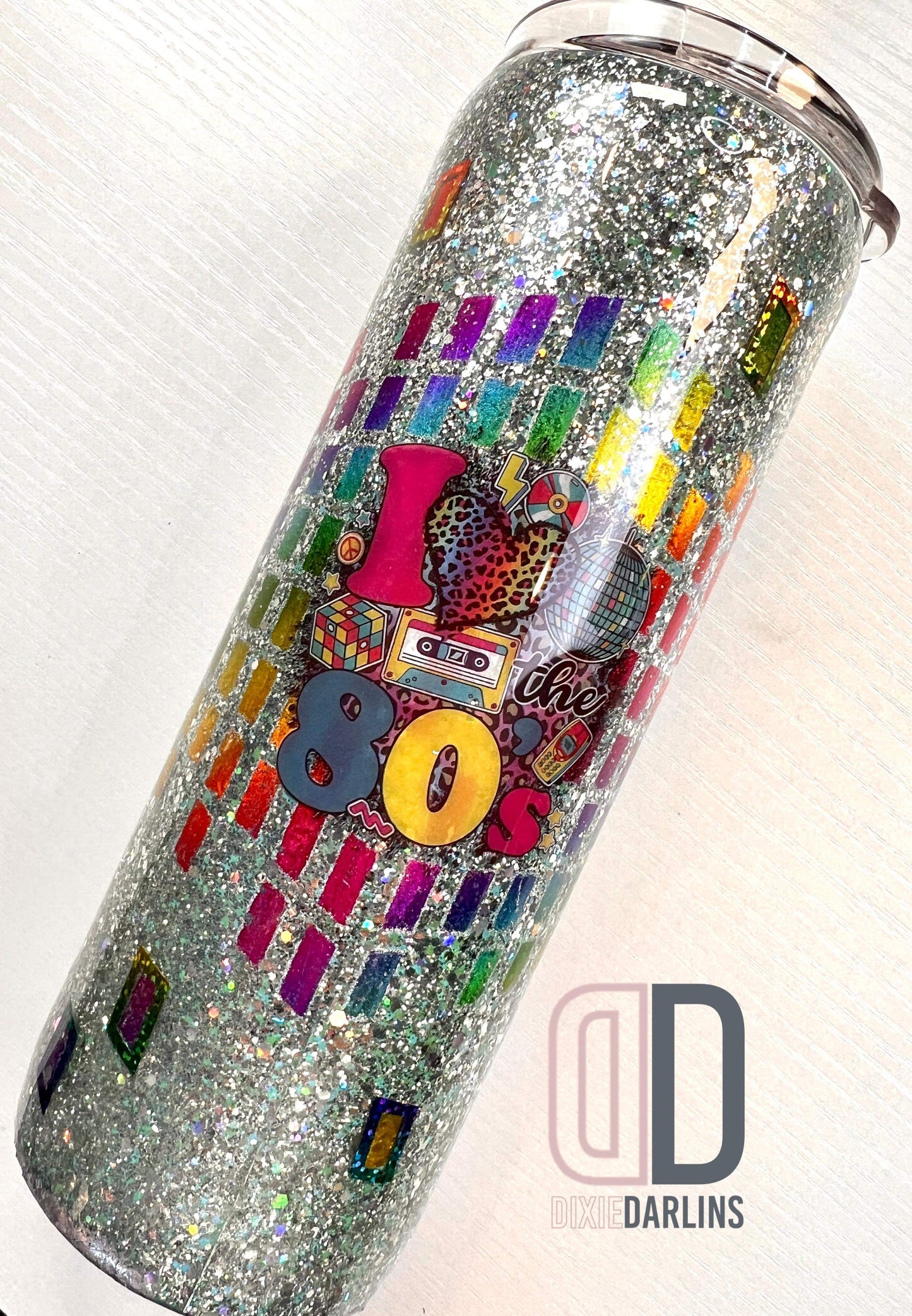 Shattered Template for Craft Haven 30oz Skinny Straight - Digital Cut File Only