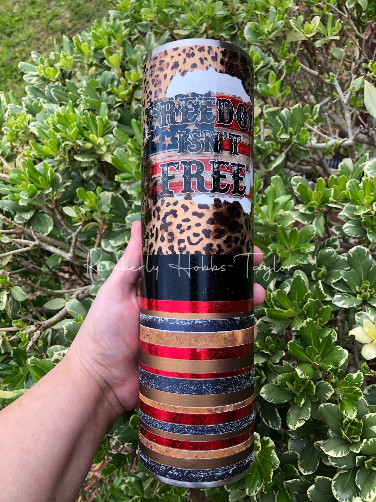 Half Serape Bleach Spot Template for Craft Haven 30oz Skinny Straight - Digital Cut File Only
