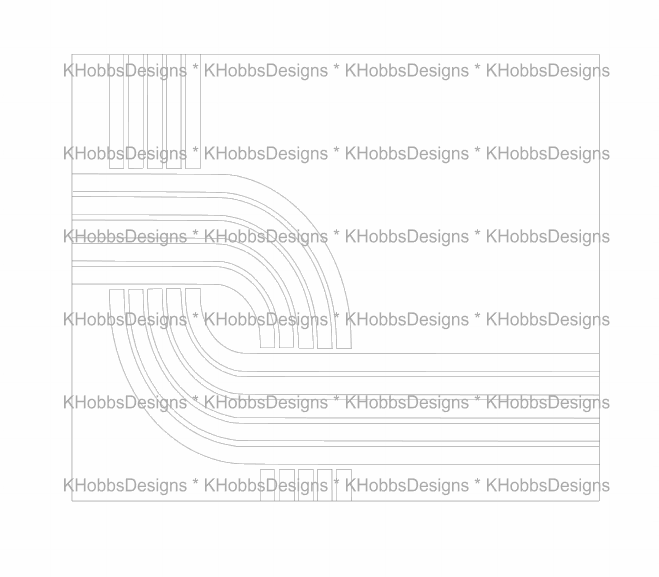 Keep It Moving Template for Makerflo 20 Skinny - Digital Cut File Only