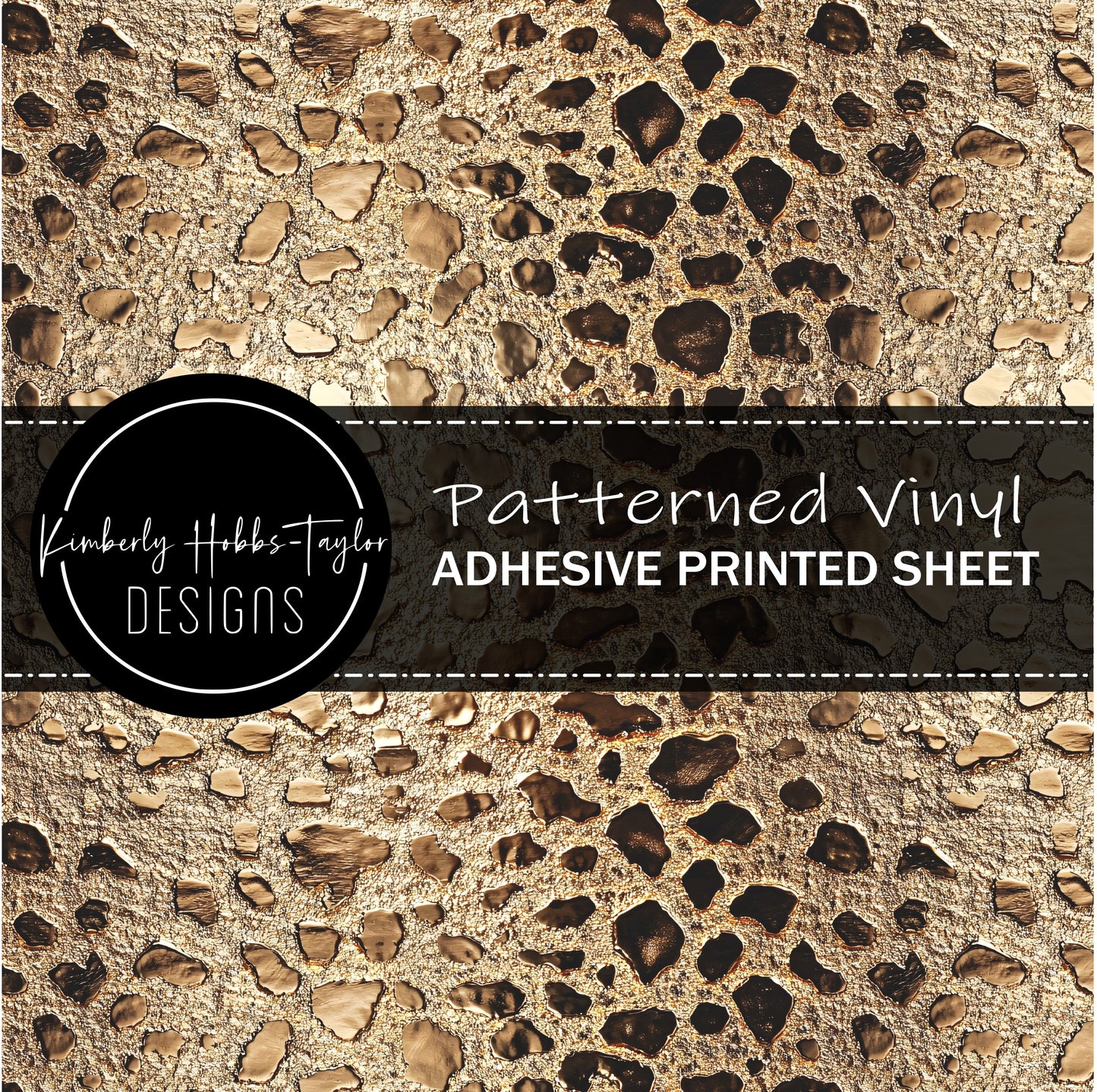 Metallic Leopard A vinyl
