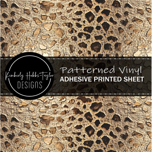 Metallic Leopard A vinyl
