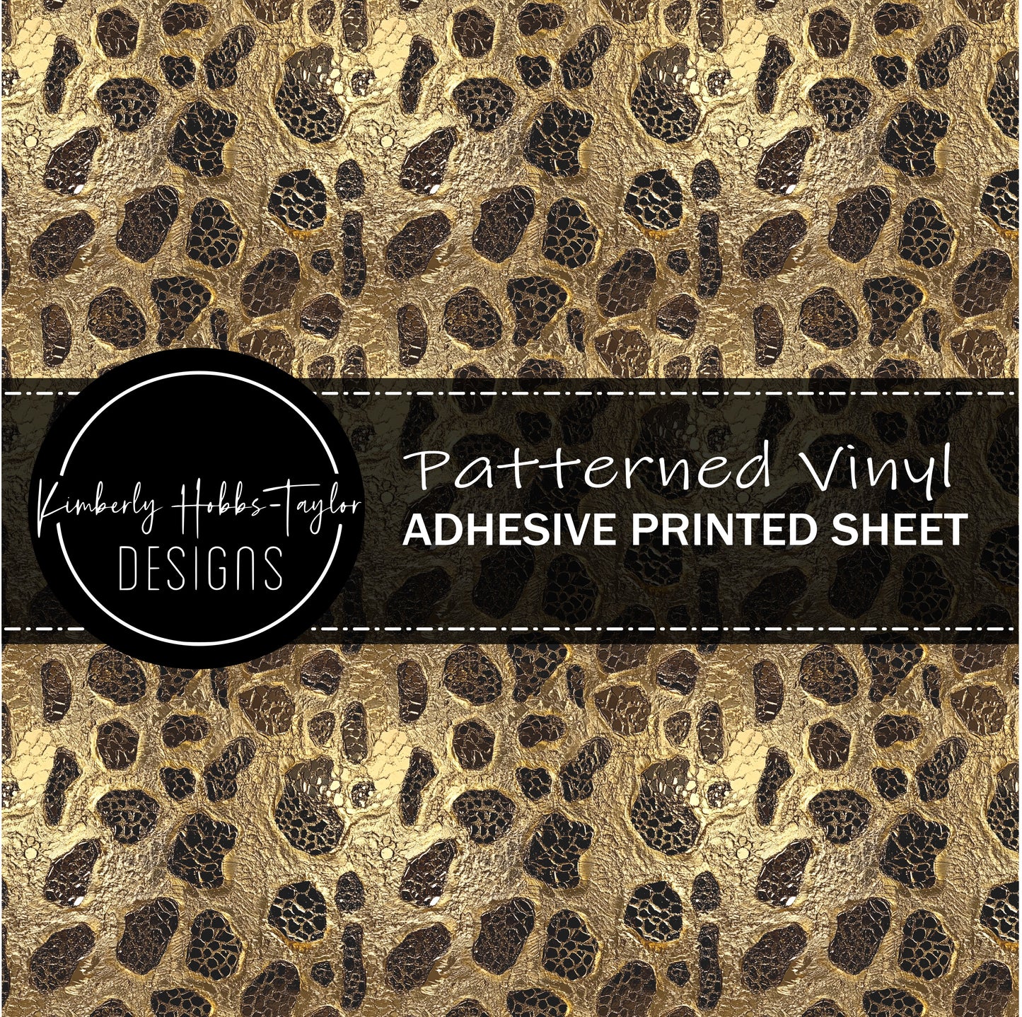 Metallic Leopard D vinyl