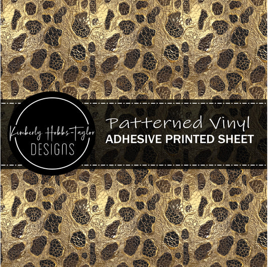 Metallic Leopard D vinyl