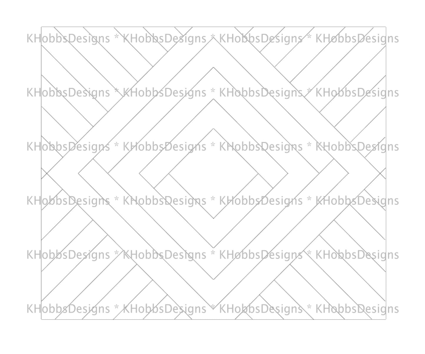 Prism Striped Template for Makerflo 30oz Skinny - Digital Cut File Only