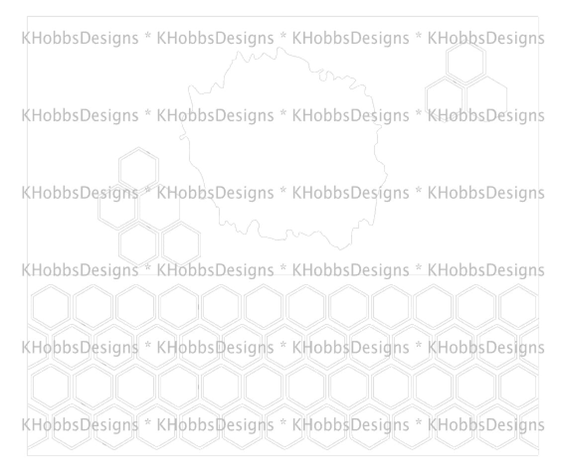 Show Me The Honey Template for Makerflo 20 Skinny - Digital Cut File Only