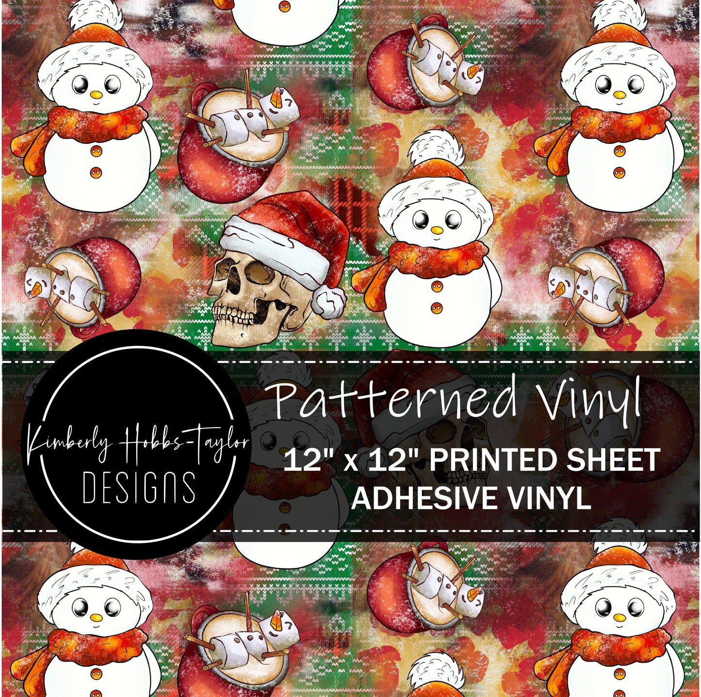 Skeleton Snowman Mashup vinyl