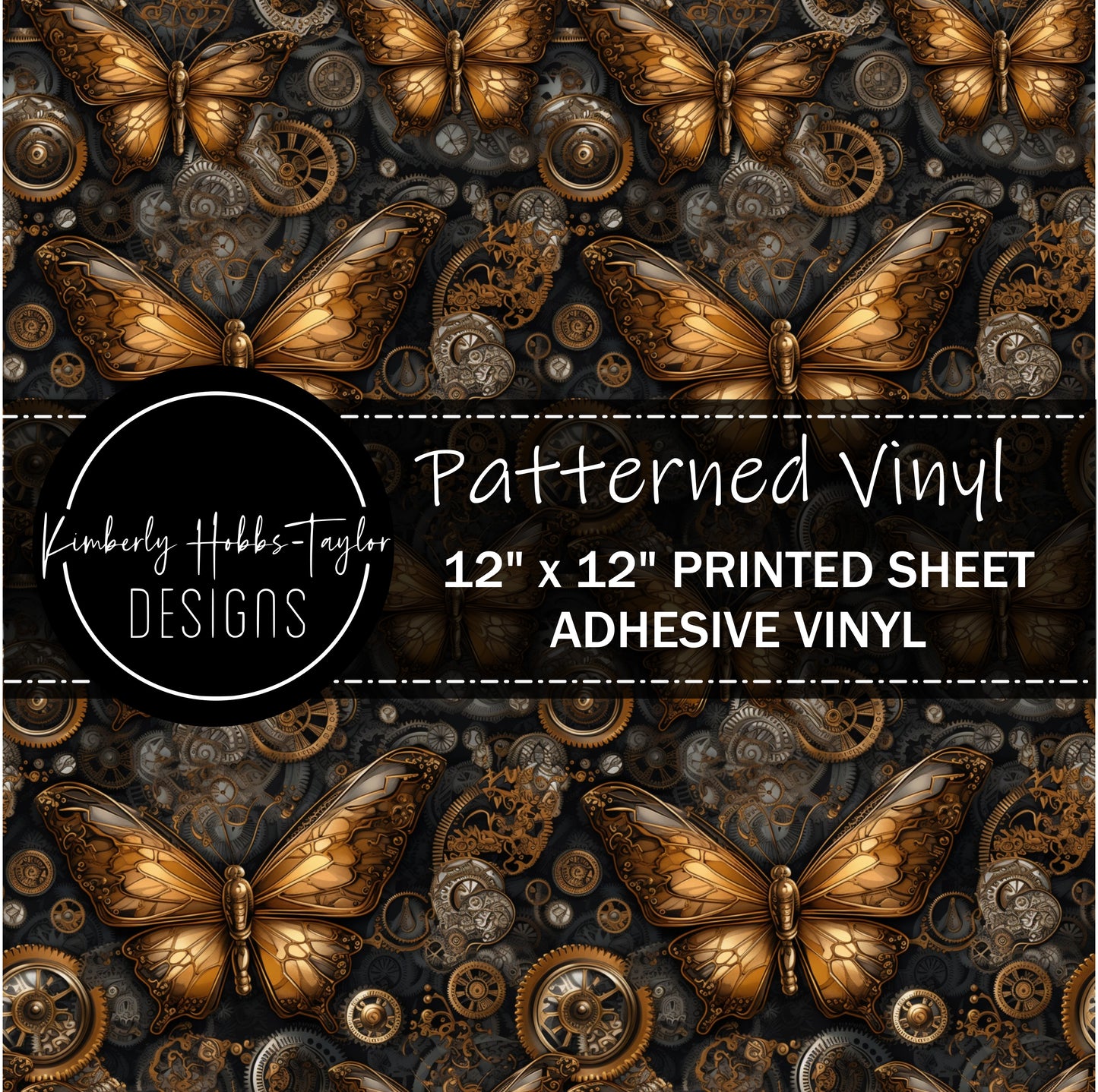 Steampunk Butterfly B vinyl