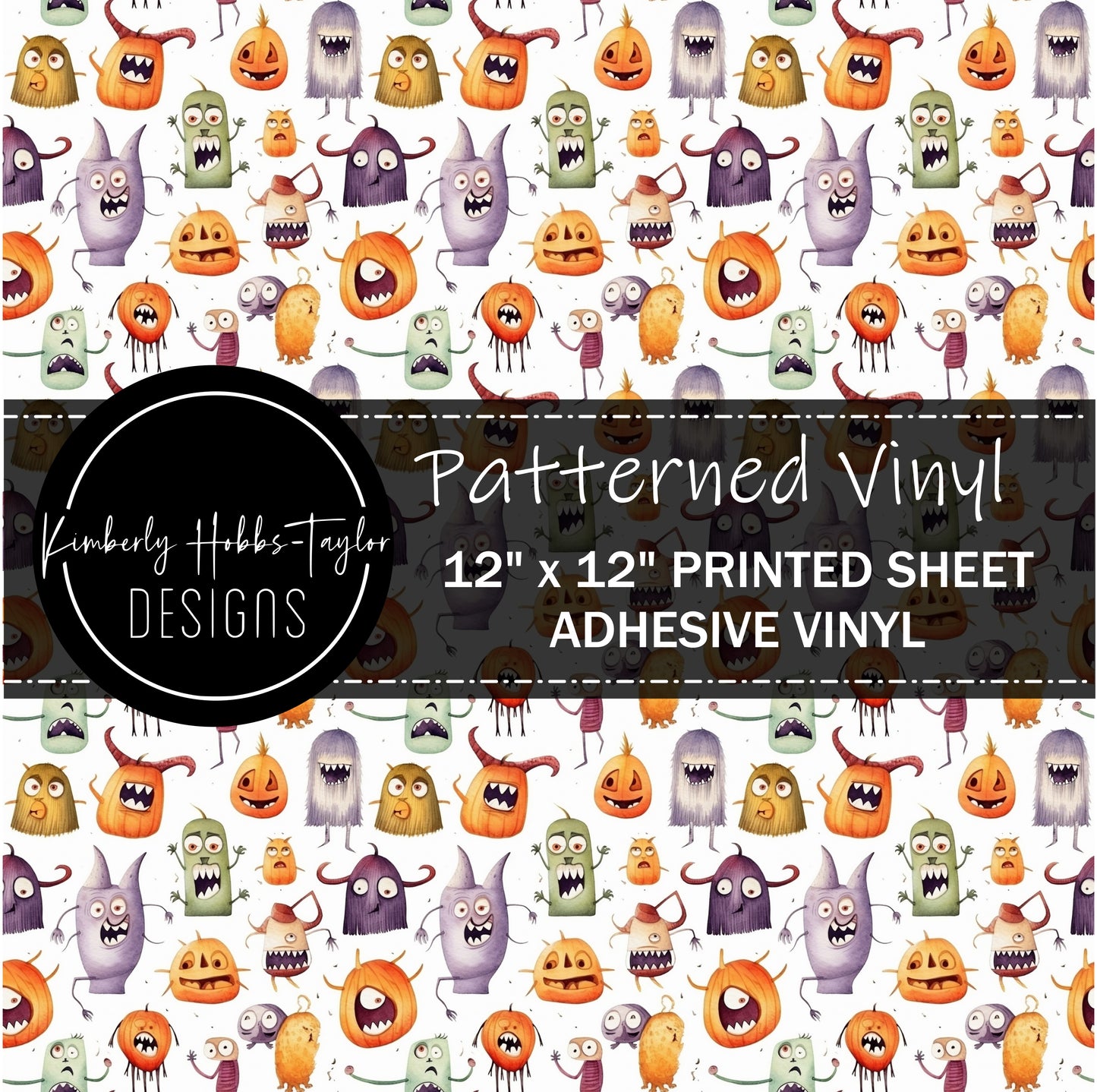 Watercolor Monsters vinyl