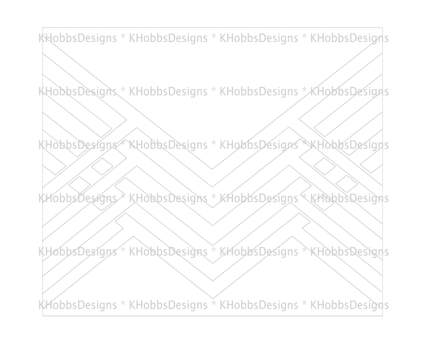 Wings Template for HOGG 30 Skinny Straight - Digital Cut File Only