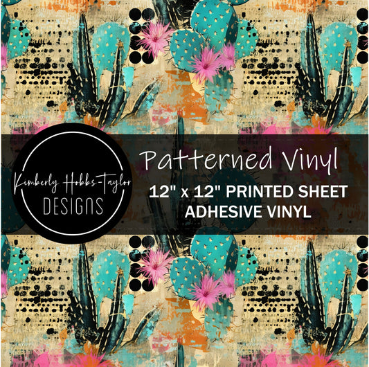 Boho Cactus C vinyl