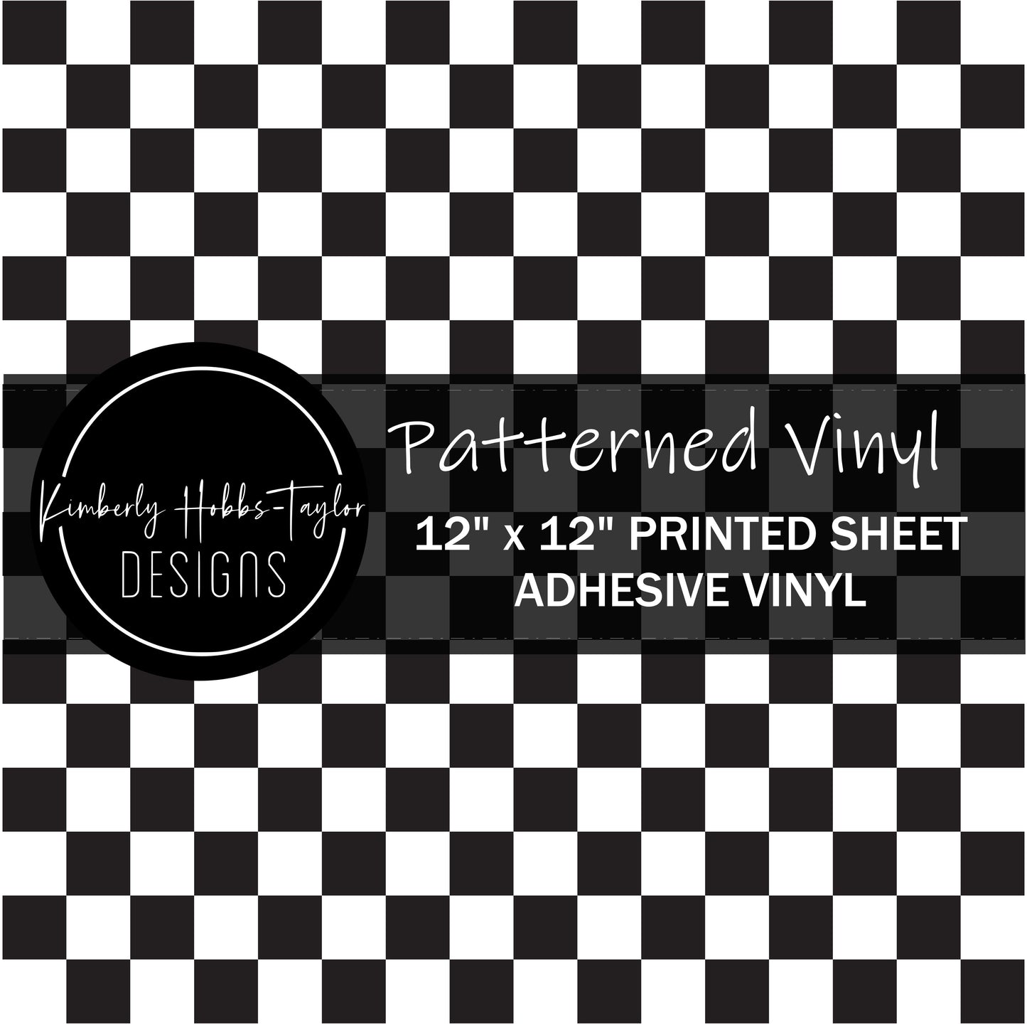 Checkerboard vinyl