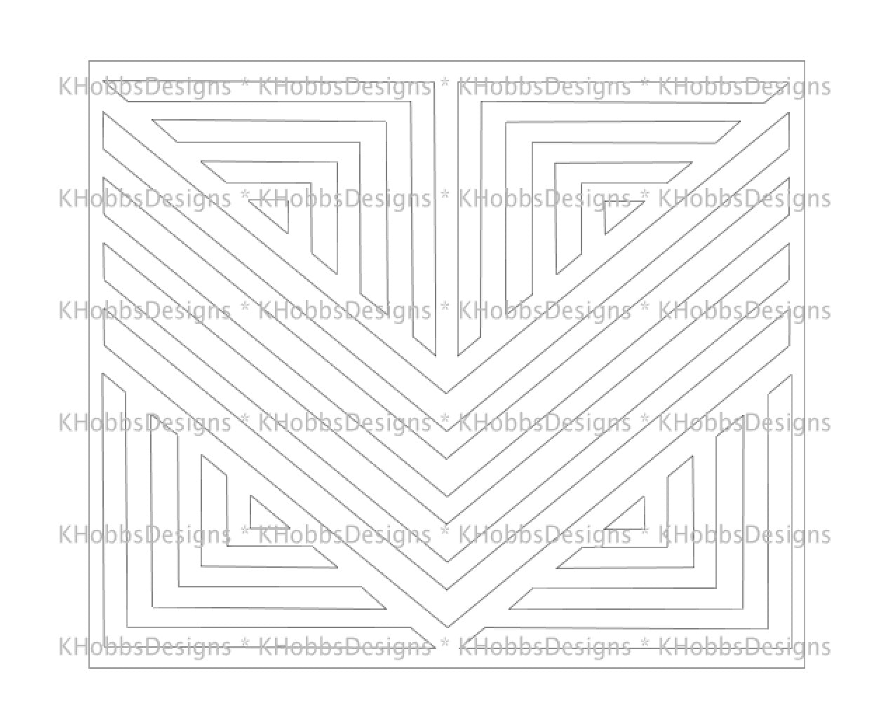 Just The Tip Template for HOGG 20 Classic Skinny Straight - Digital Cut File Only